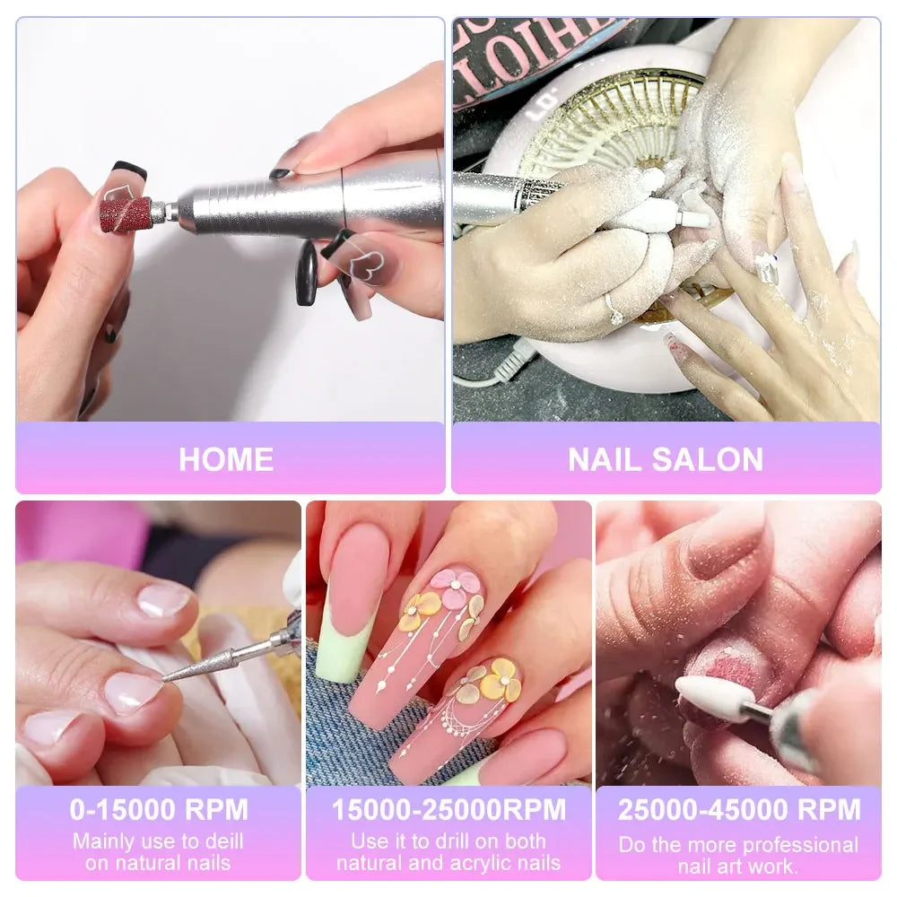 ProEdge Rechargeable Nail Drill Kit