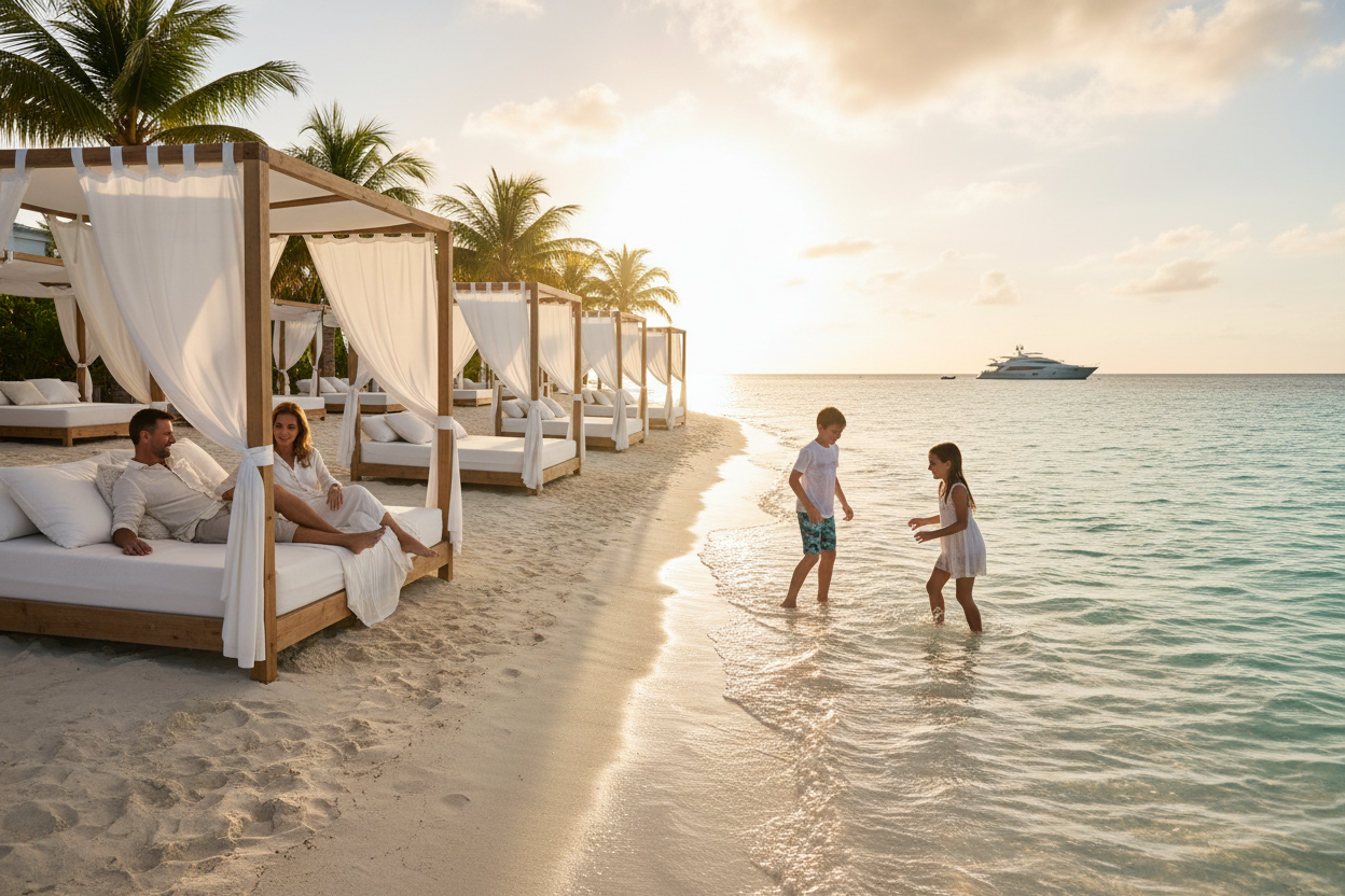 Luxury Beach Family Cabana
